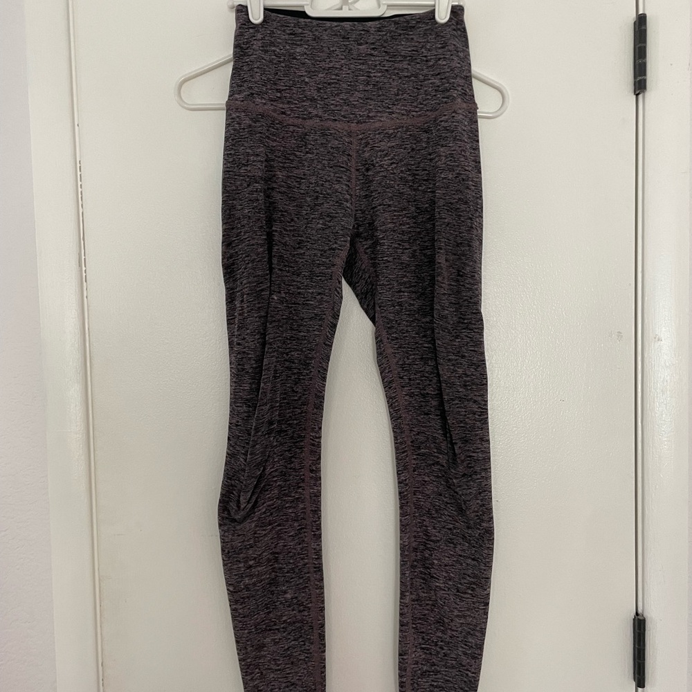 Beyond Yoga Charcoal Heather Leggings